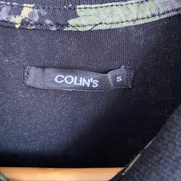 Colin's Men's Green Forest Print Polo Shirt Size Small - Picture 2 of 10